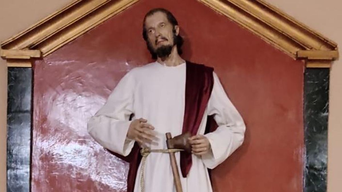 San Judas Tadeo, en la parroquia de San José de Mérida.