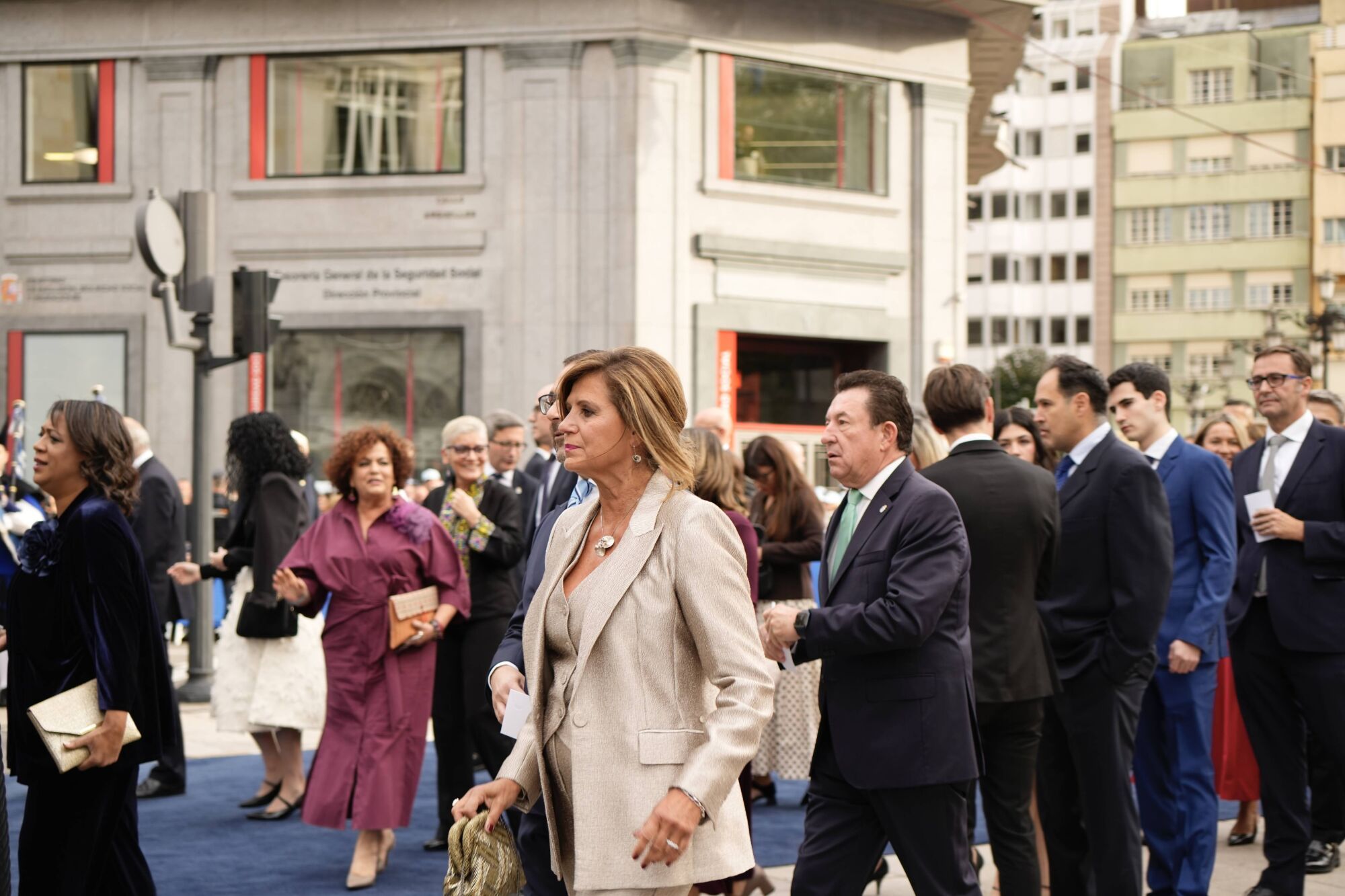 Así fue la llegada de los invitados a los premios "Princesa de Asturias" y su paso por la alfombra azul