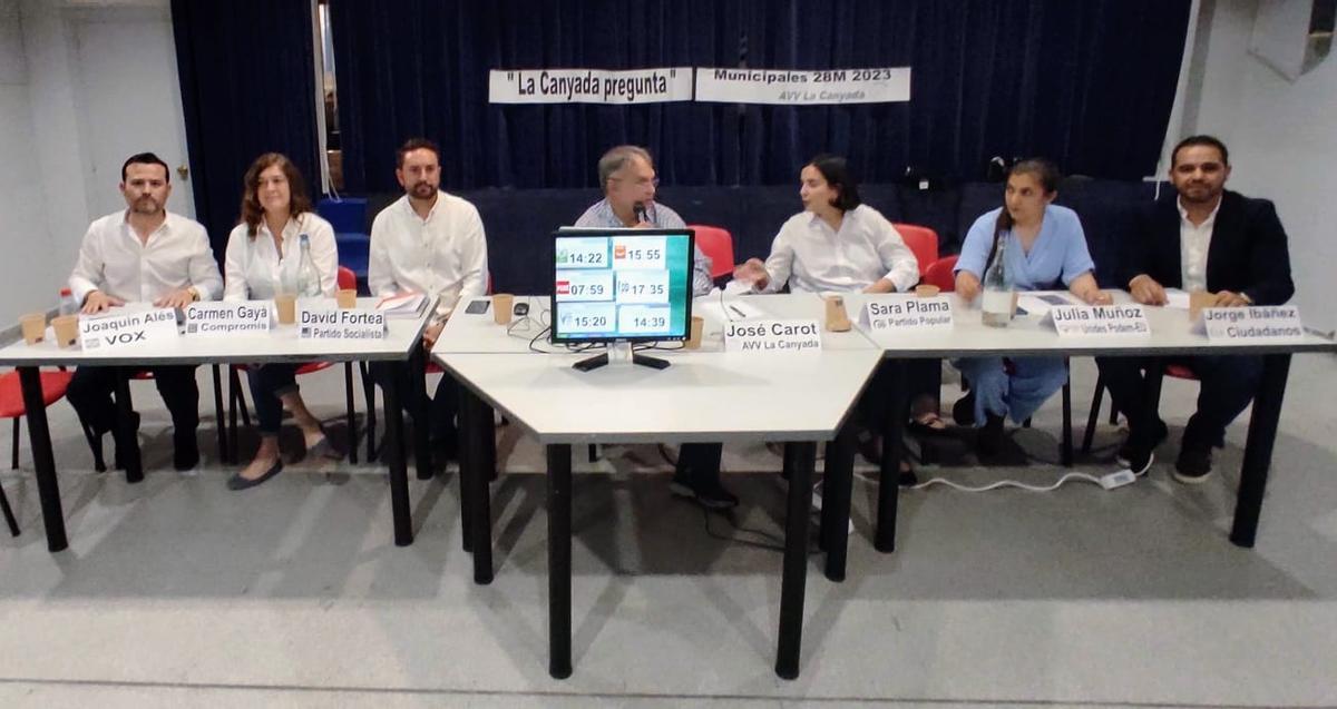 Debate organizado por la AVV la Canyada de Paterna