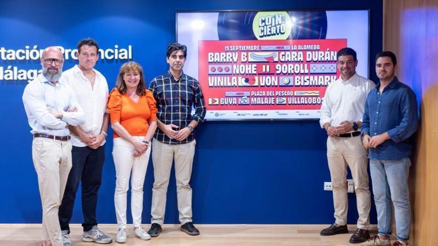 El Coincierto celebra en Coín una nueva edición con Barry B como cabeza de cartel