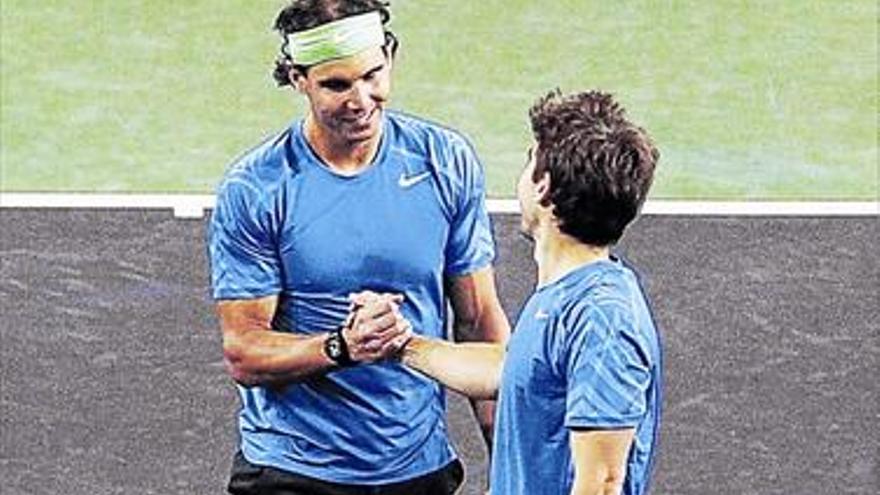 Rafa Nadal y Marc López acceden sin problemas a la final de dobles del torneo de Indian Wells T