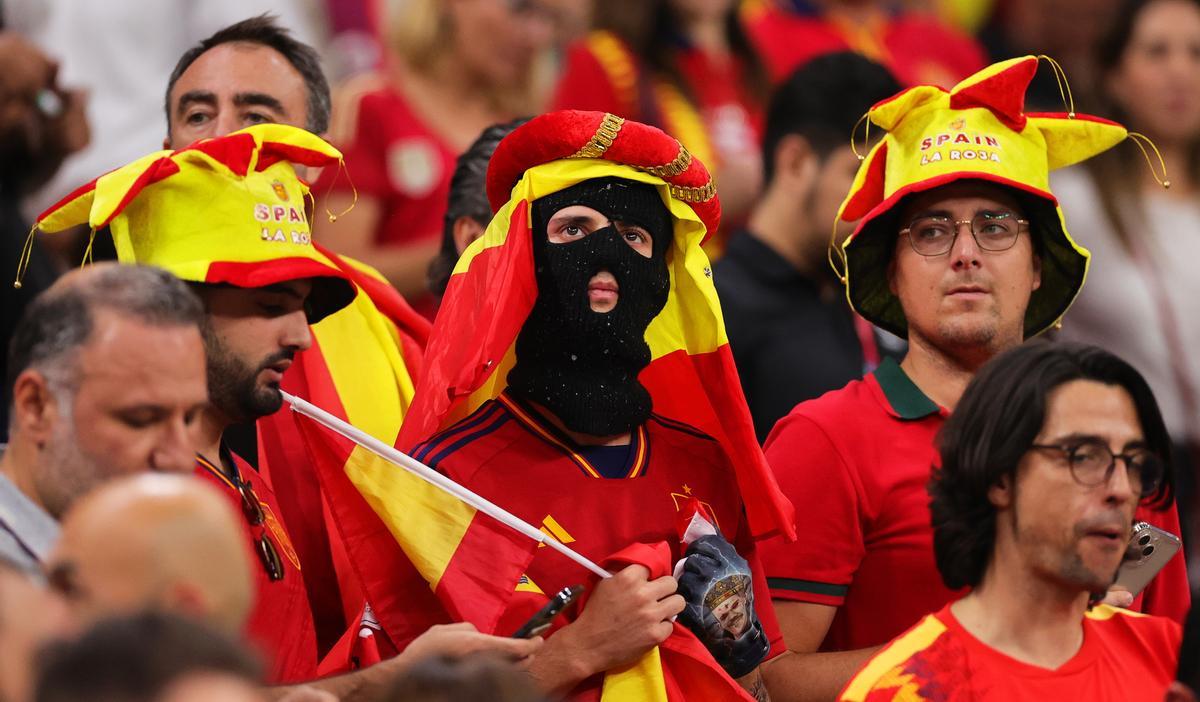 Fase de grupos del Mundial de Fútbol Qatar 2022 entre España y Alemania en el estadio Al Bait en Al Khor (Catar)