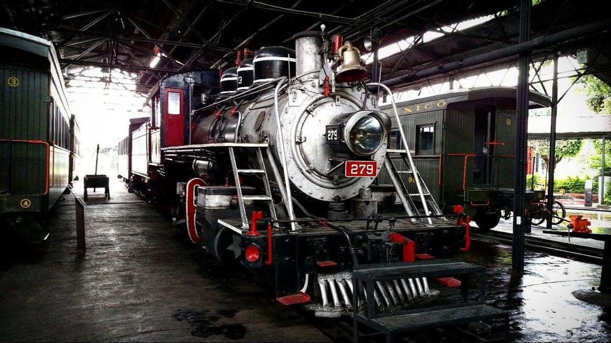 La máquina 279, en México.