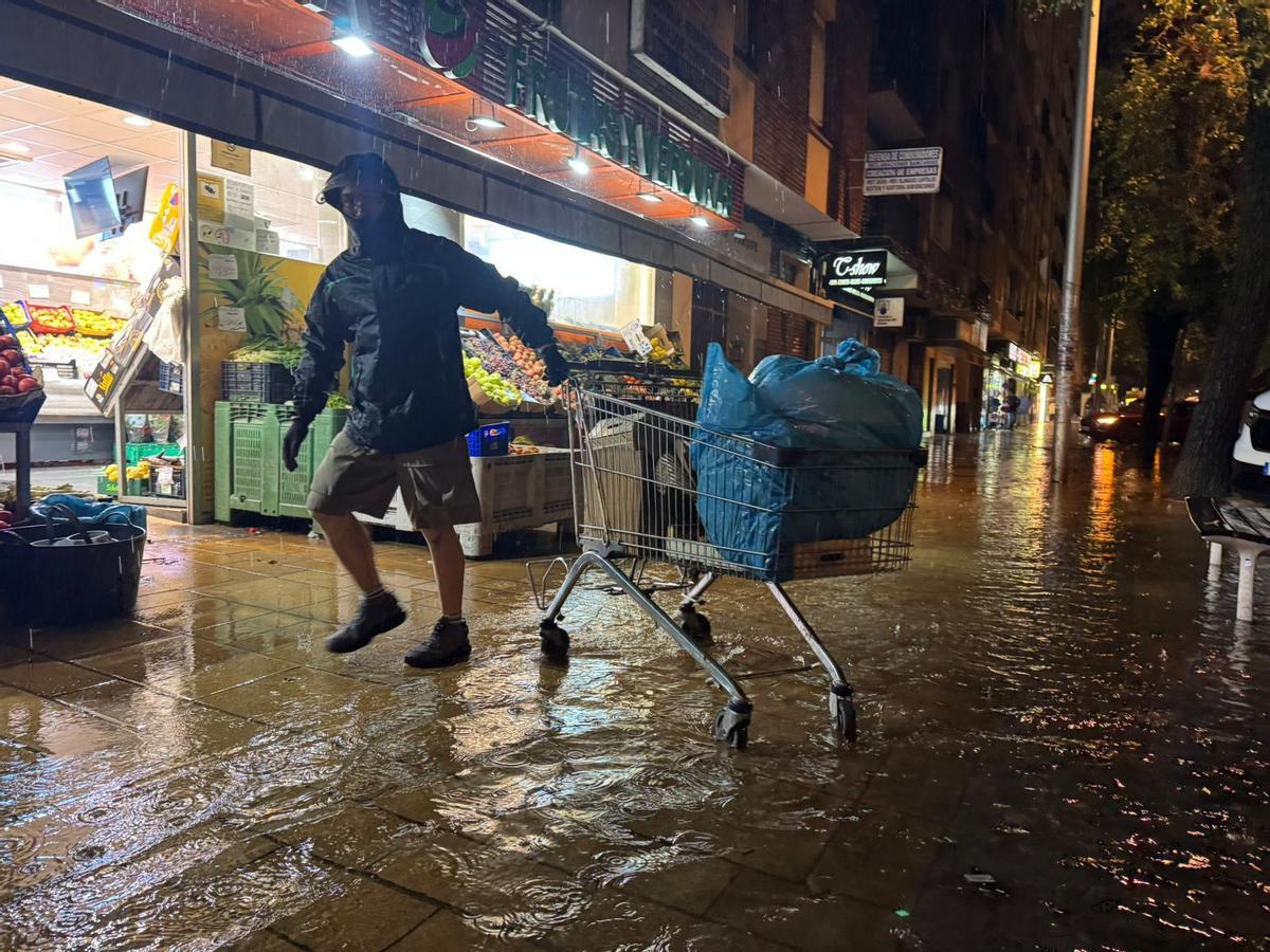 La borrasca Claudia siembra el caos en Córdoba