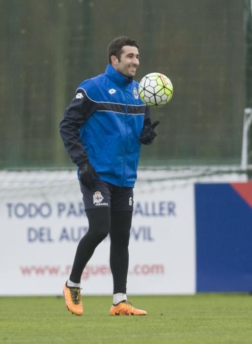 Arribas protagoniza la buena noticia del entrenamiento