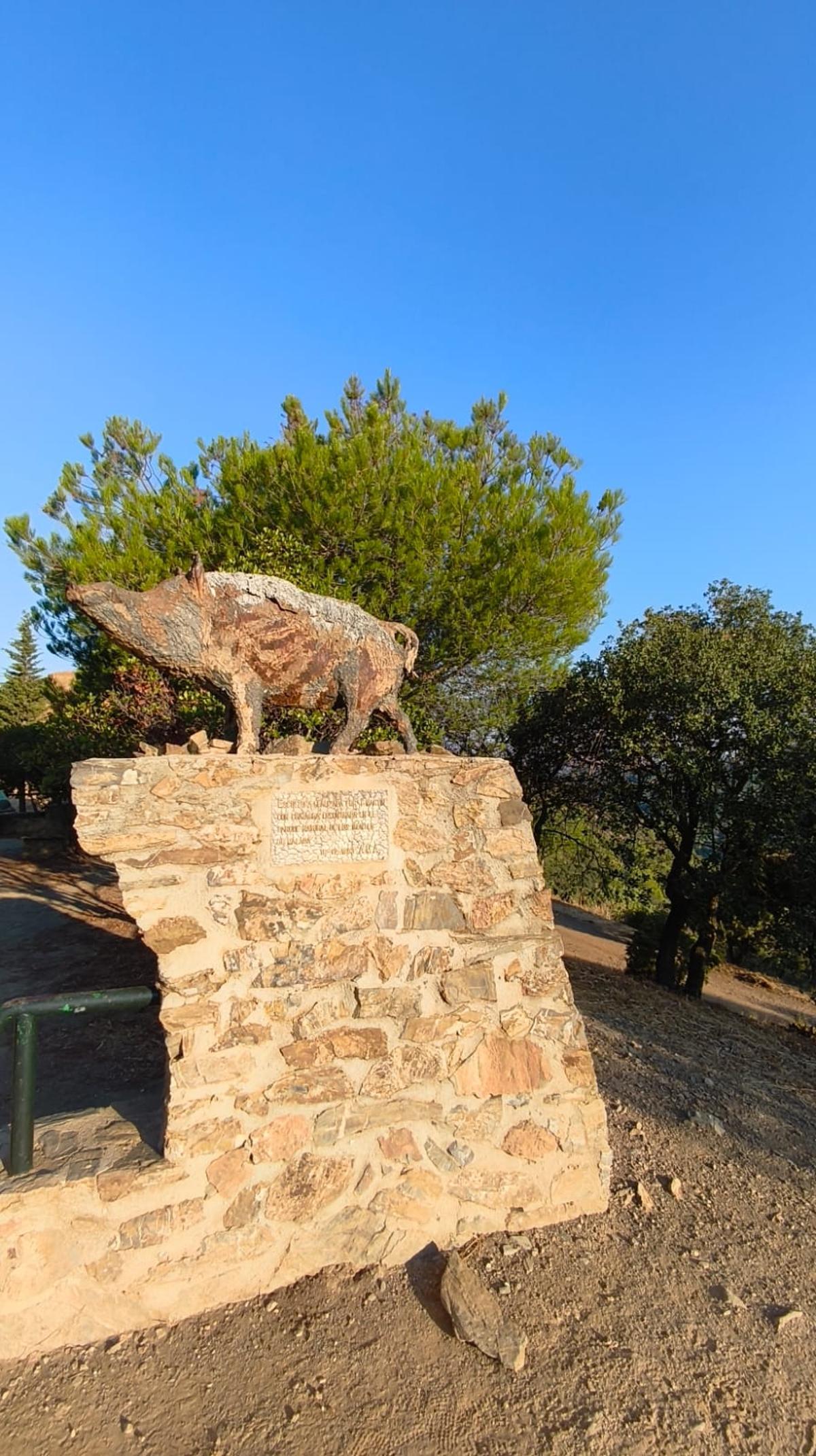 Mirador del Cochino, sitio emblemático del Parque Natural Montes de Málaga.