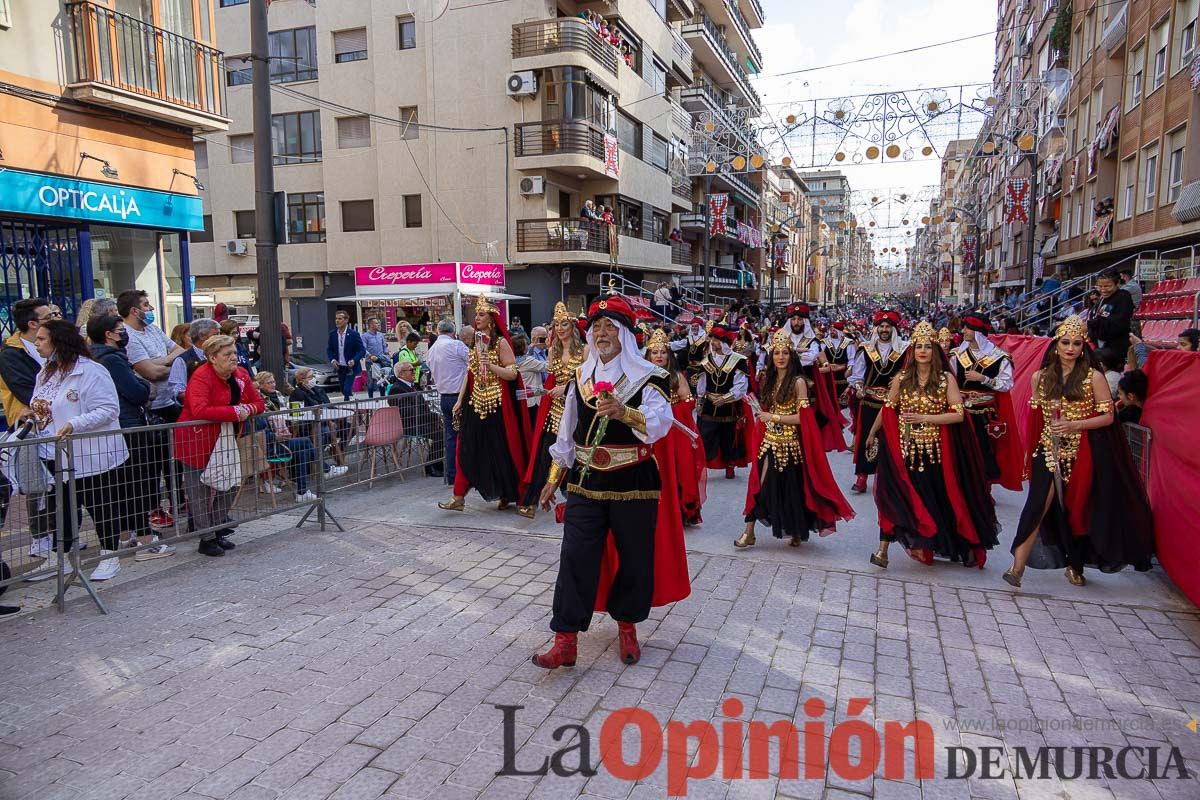 Procesión de subida a la Basílica en las Fiestas de Caravaca (Bando Moro)