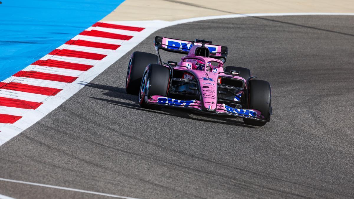 Fernando Alonso, durante el Gran Premio de Bahréin.