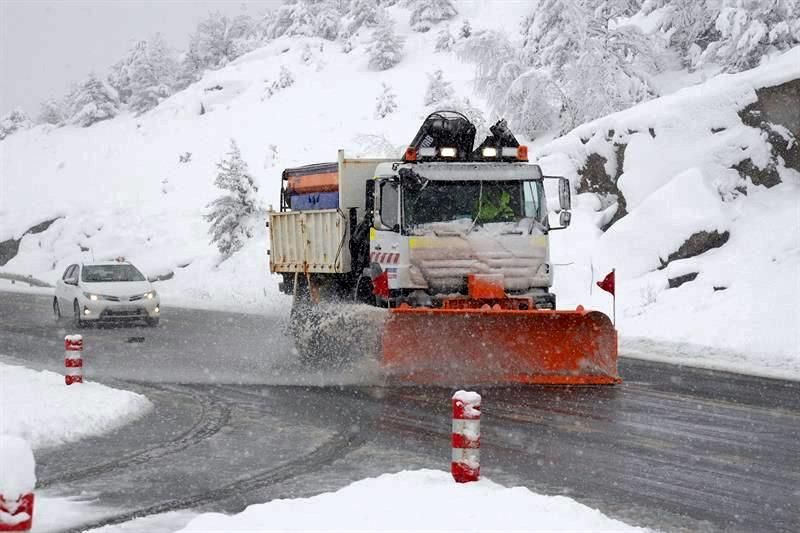 Nevadas en Aragón