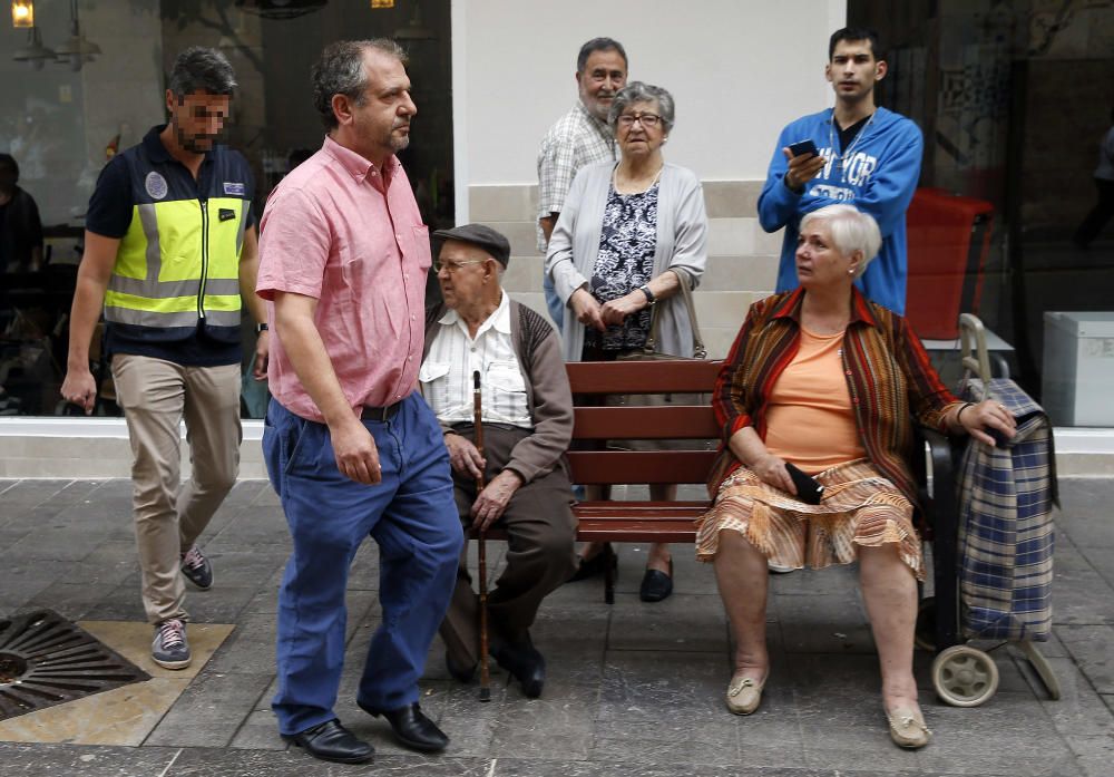 Operación policial contra la corrupción en el Ayuntamiento de Sagunt