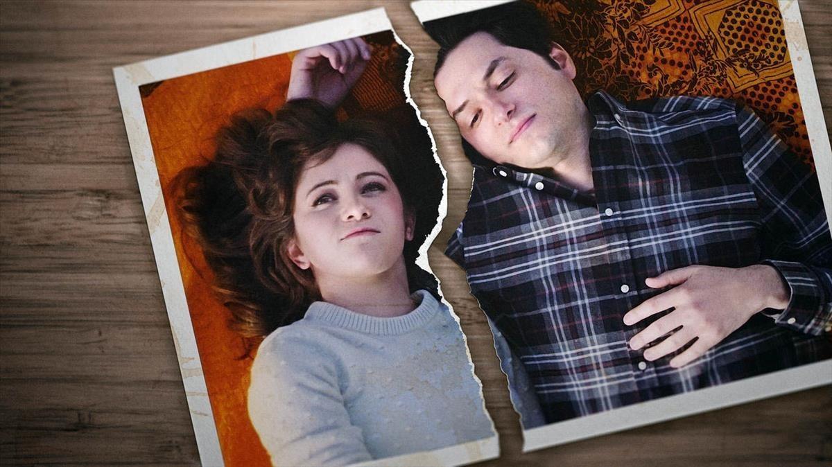 Noël Wells y Ben Schwartz, en una imagen promocional de ’Feliz aniversario’.