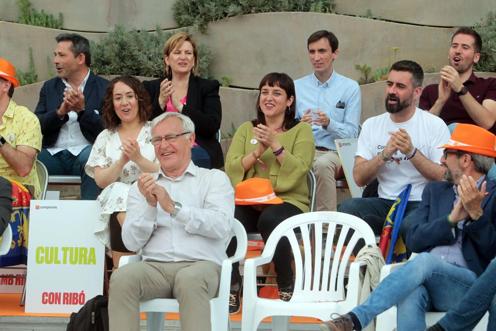 Mitin de Joan Ribó en el Parc Central