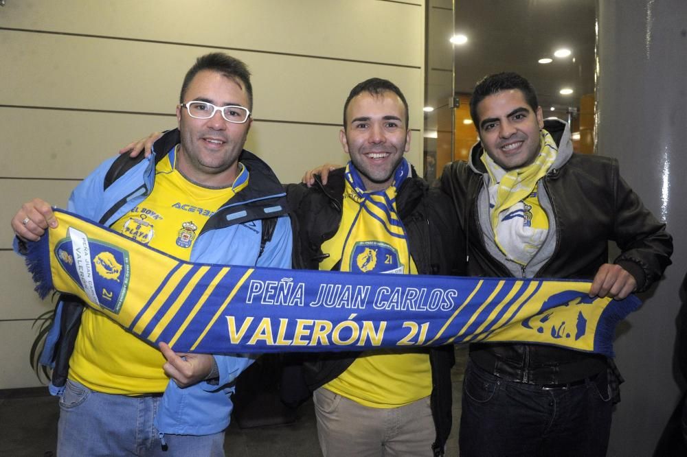 Homenaje a Valerón a su llegada a A Coruña