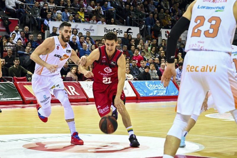 Partido entre el Casademont y el Baskonia