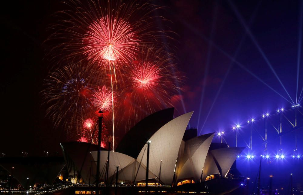 Año Nuevo en Sydney.