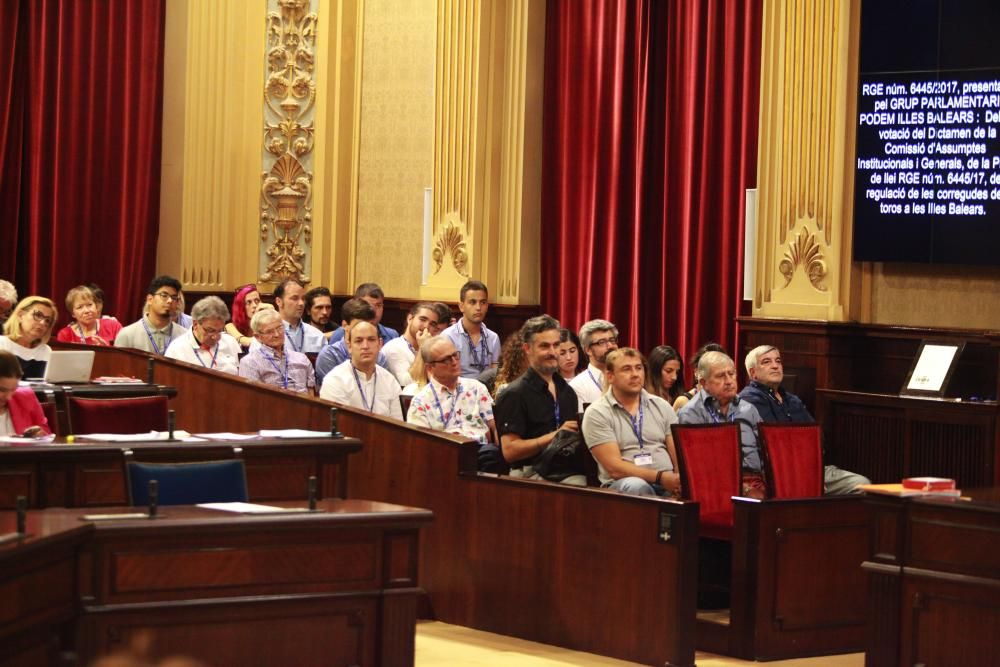 Pleno del Parlament de 24 de julio de 2017