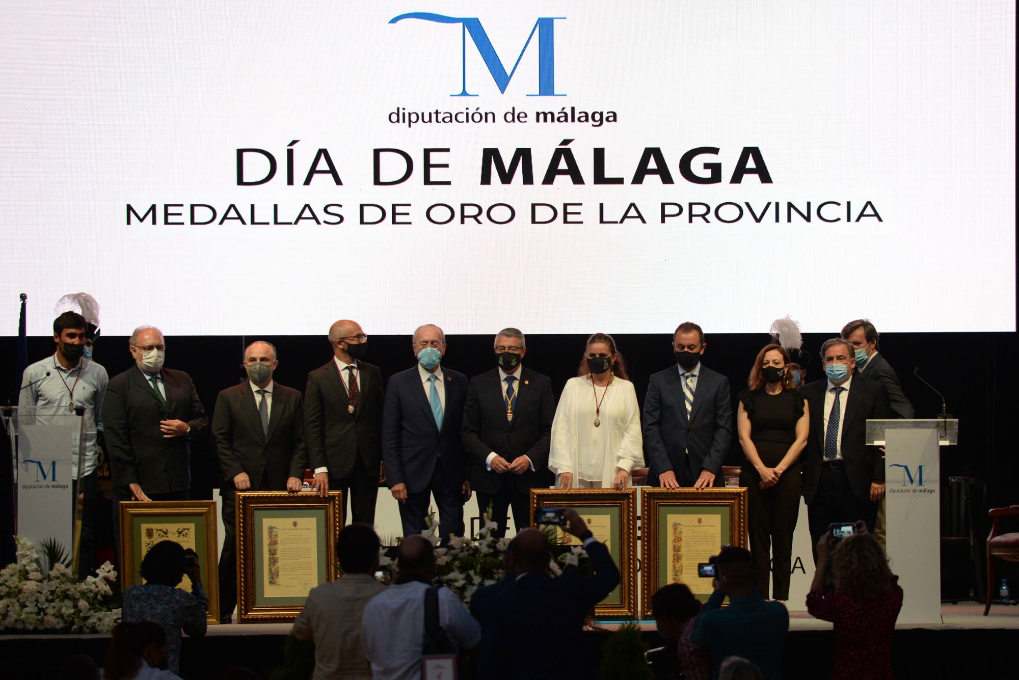 Las imágenes del Día de la Provincia 2021 de la Diputación de Málaga