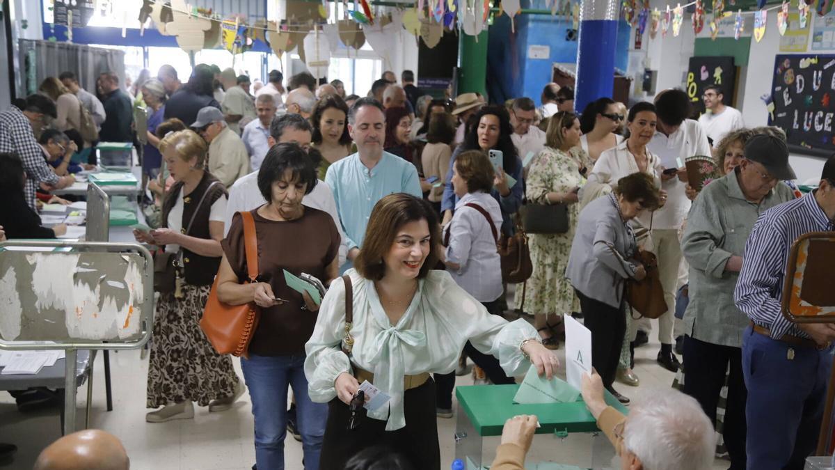 Córdoba capital vota para las elecciones andaluzas