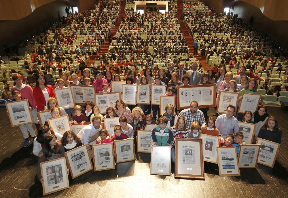 Así fue la entrega de premios de Faro da Escola