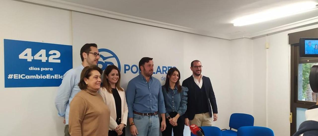 Presentación de la ejecutiva del PP de Elche