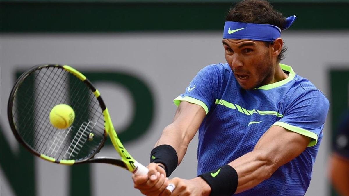 Rafa Nadal, un vendaval en París