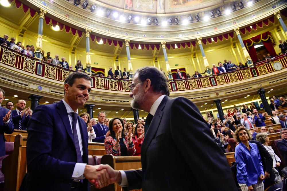 Segona jornada del debat de la moció de censura a Rajoy