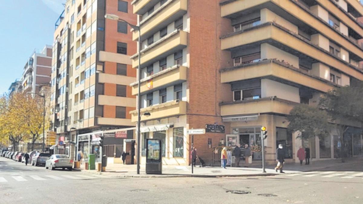 La avenida Príncipe de Asturias a la altura de La Marina y el inicio de la calle de la Amargura. | A. P.