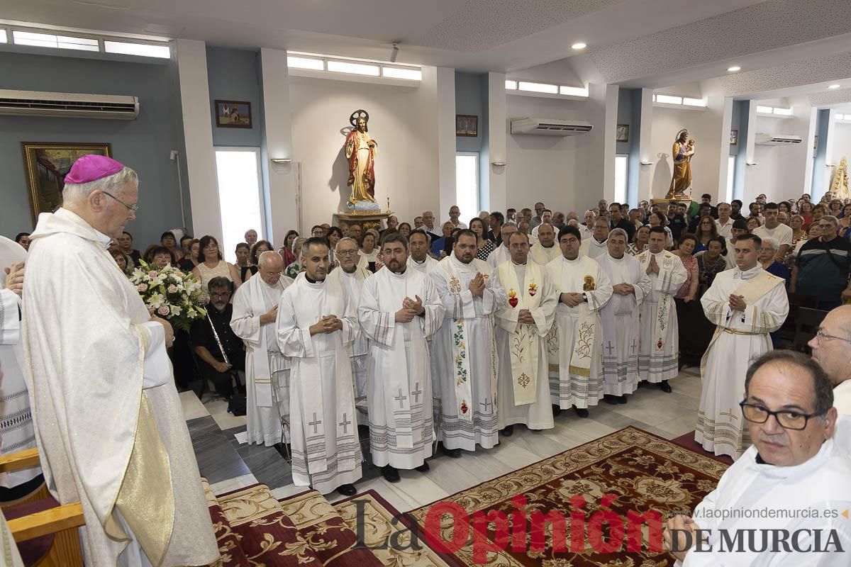Así se ha vivido la ordenación sacerdotal de Miguel Tovar Fernández en la pedanía molinense de Torrealta