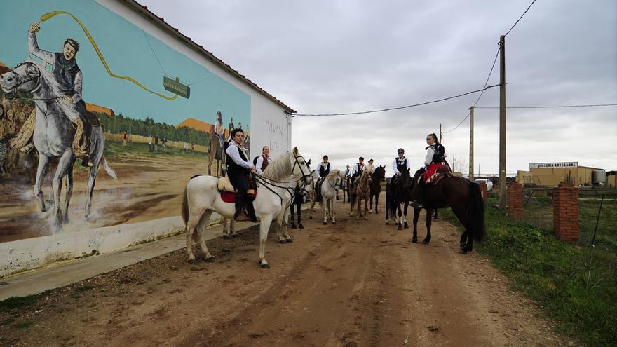 Así han corrido las cintas los quintos de San Cristóbal de Entreviñas