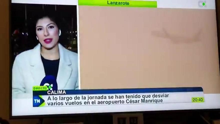 Así fue el ataque machista a una periodista de la Televisión Canaria en pleno directo