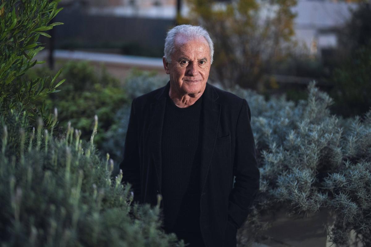 El cantante Víctor Manuel, esta semana en Barcelona.