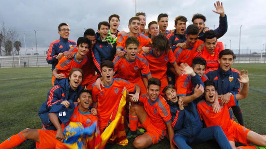 El Valencia CF gana la Liga Autonómica Cadete