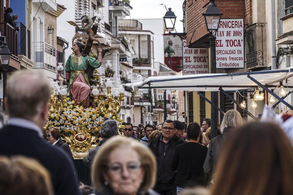 Catral celebra la romería de Santa Águeda y su mer