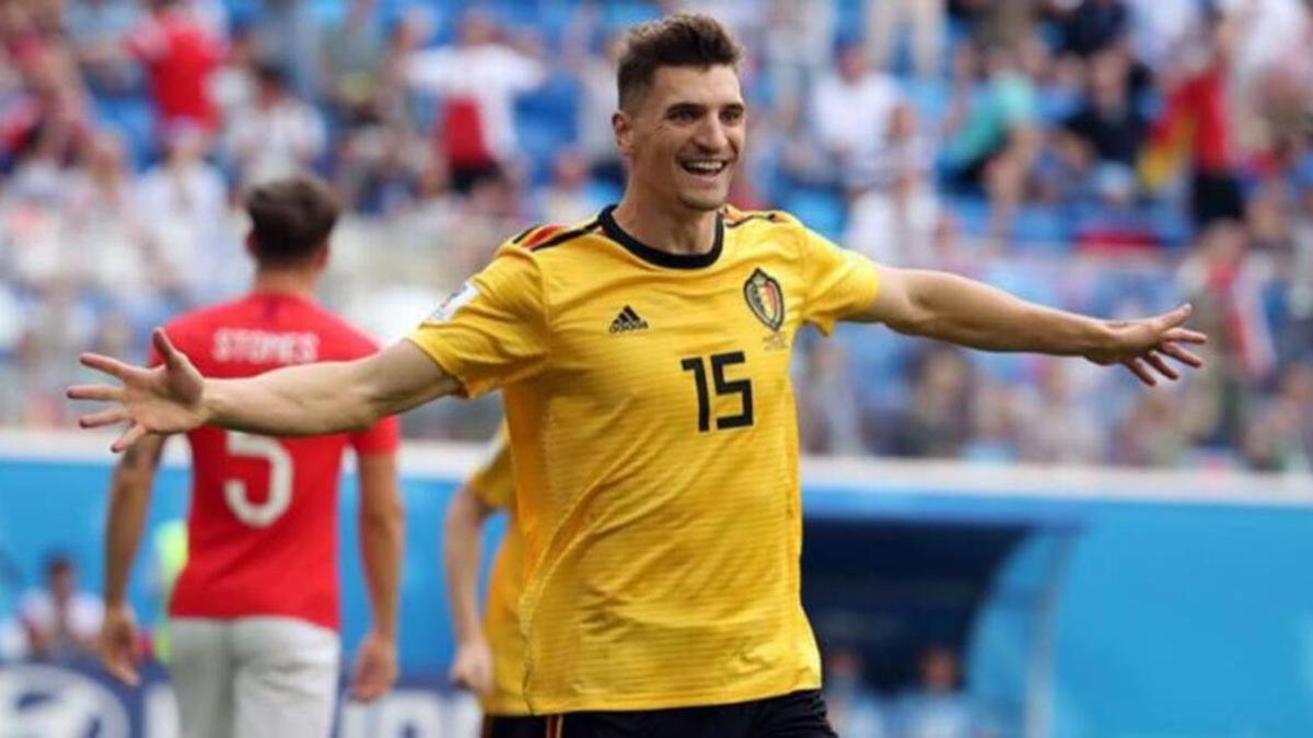 Thomas Meunier es internacional con Bélgica.