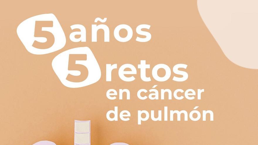 5 años, 5 retos en cáncer de pulmón