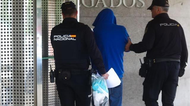 Un detenido por una causa de narcotráfico pasa a disposición judicial en Vilagarcía en el año 2023. | // IÑAKI ABELLA