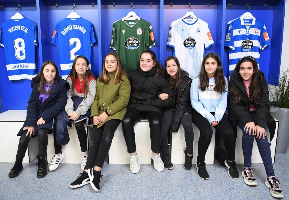 Los estudiantes tuvieron la oportunidad de charlar y formular preguntas a los jugadores del Fabril, Aarón Sánchez y Pedro Martelo.