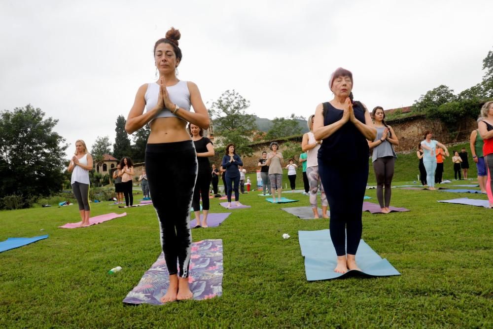 Actividades del día del yoga en Las Caldas