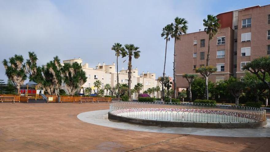 Una fuente para caminar y refrescarse: así será el nuevo espacio de Siete Palmas