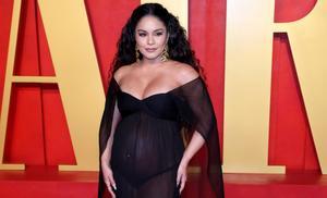 Vanessa Hudgens anuncia su embarazo en la alfombra roja de los Oscar