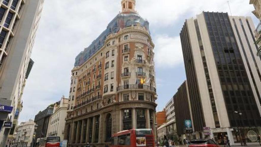 Sede de CaixaBank en València.