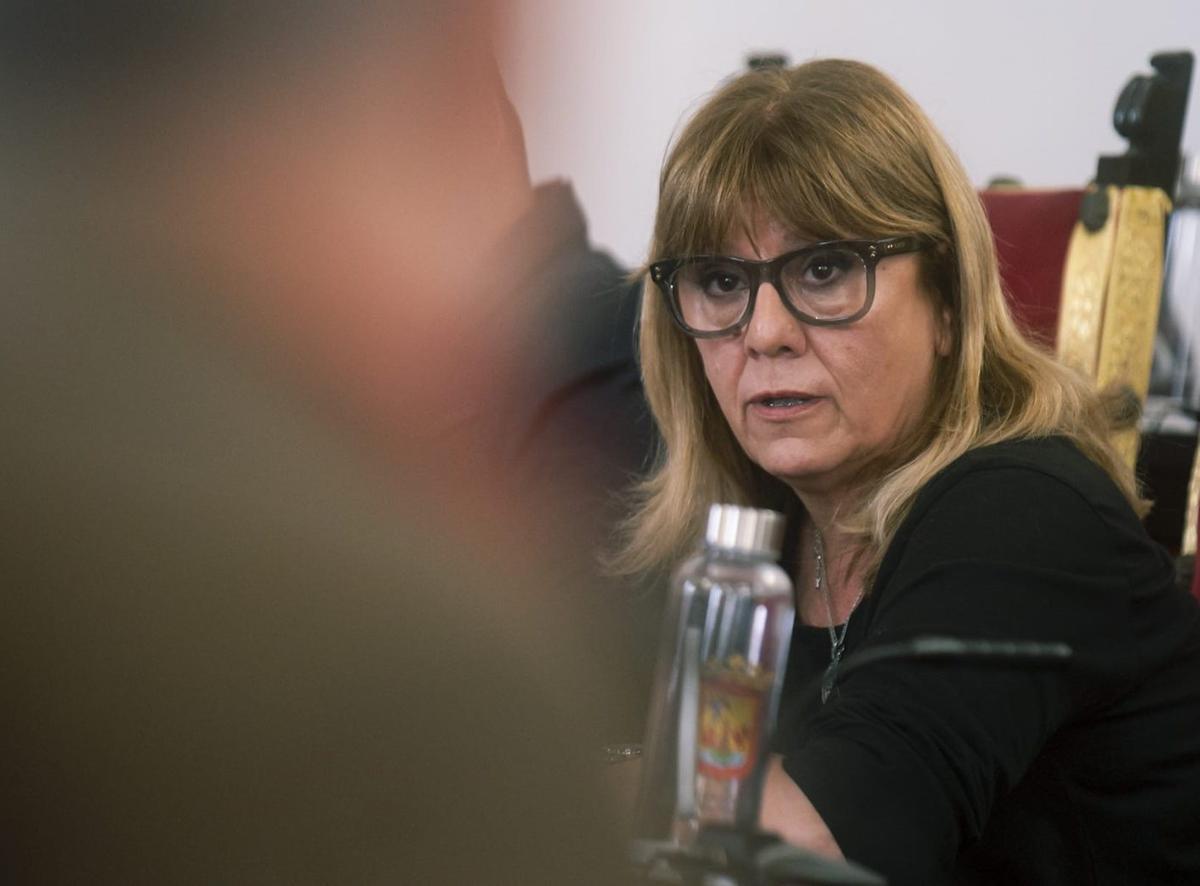 La concejal de Hacienda y Servicios Económicos de La Laguna, Paqui Rivero Ortega.