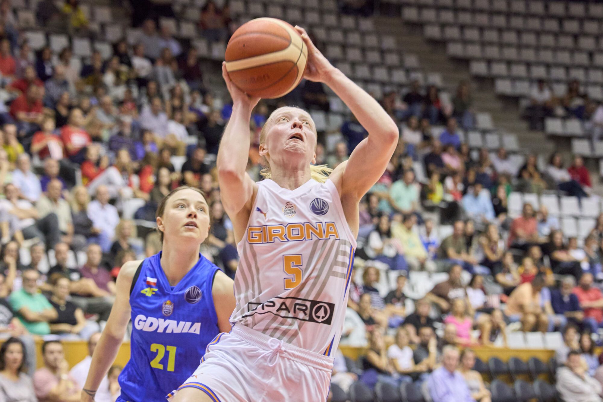 Partit d´ Eurolliga Spar Girona-Gdynia a Fontajau