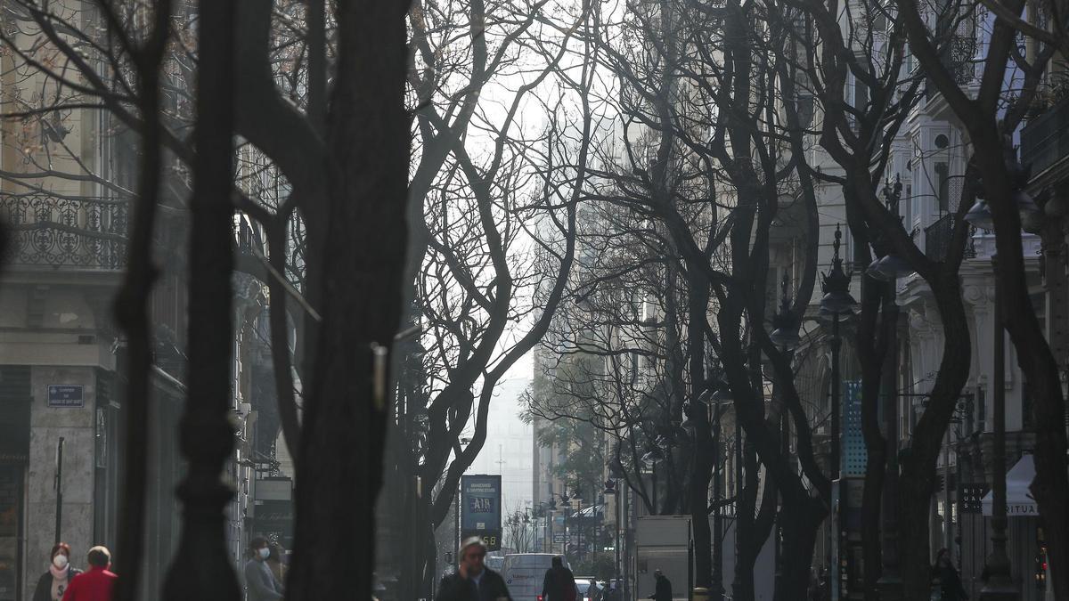Niebla en Valencia