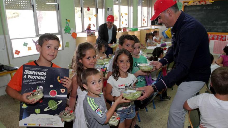 Frutas y verduras para decir adiós a las clases