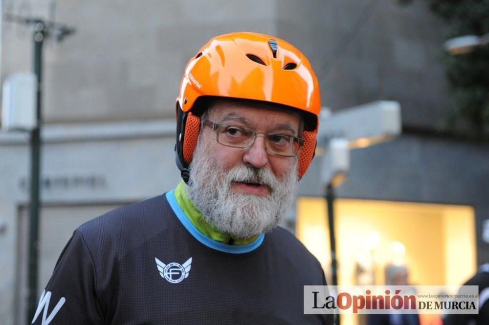 Murcia Maratón. Salida patinadores