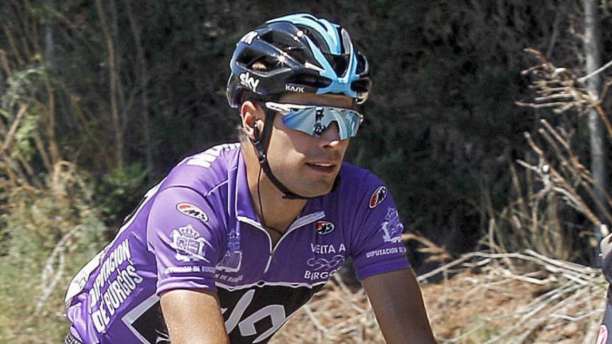 MIkel Landa, en una etapa de la Vuelta a Burgos.