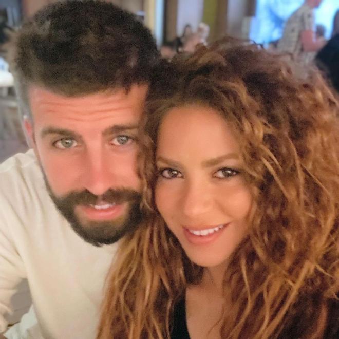 Piqué publicó esta imagen en su instagram durante las vacaciones de verano de 2021