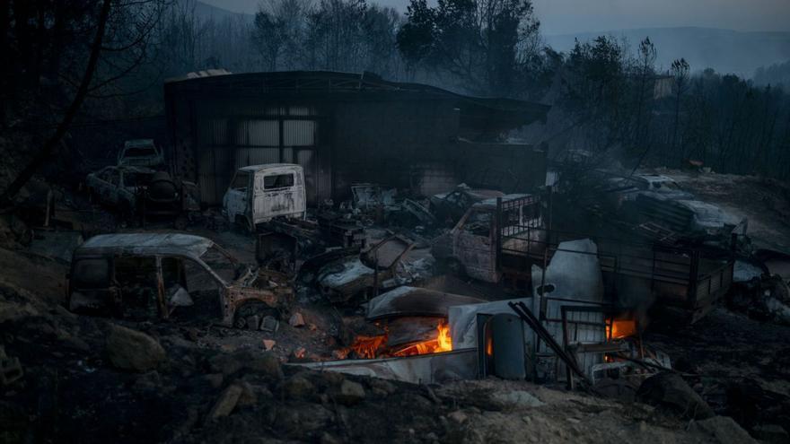 La acusada de los incendios que amenazaron Verín se enfrenta al pago de 1,13 millones por el daño ambiental y el coste de la extinción