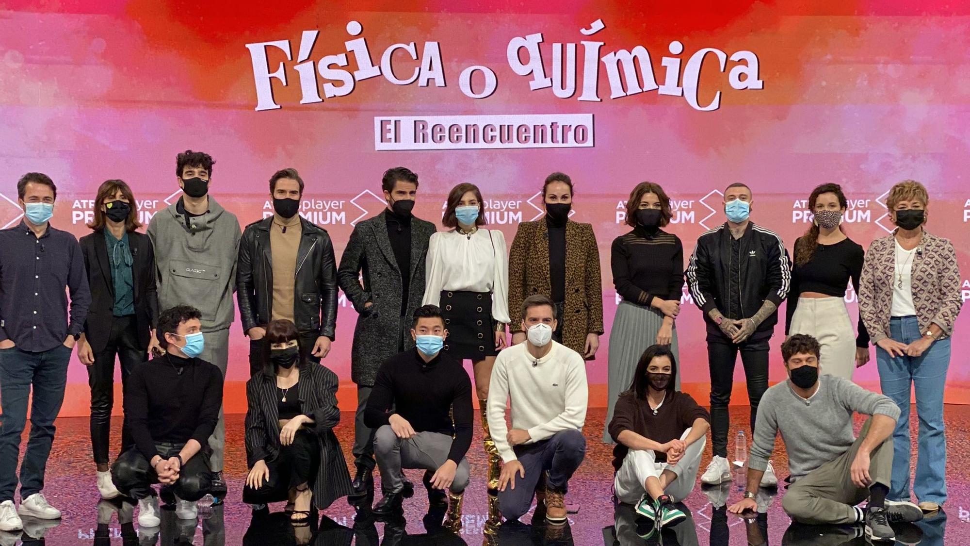 Atresmedia presenta el 'reencuentro' de 'Física o química': "Estamos